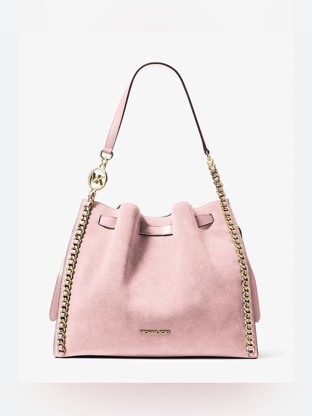 Michael Kors Pink Suede Bag